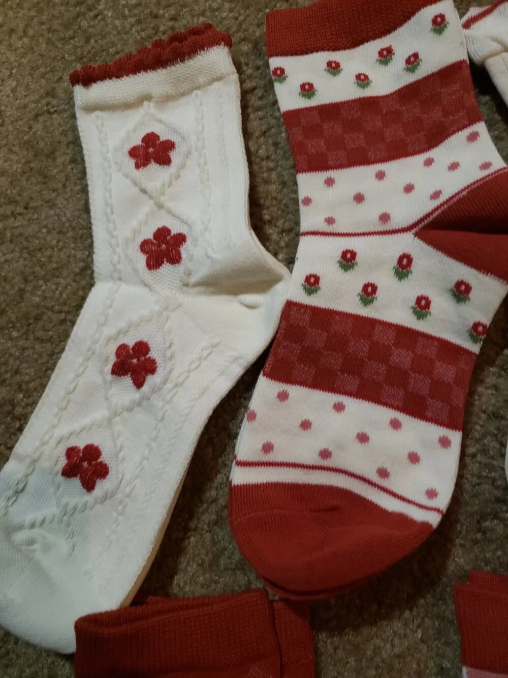5 pairs women socks new